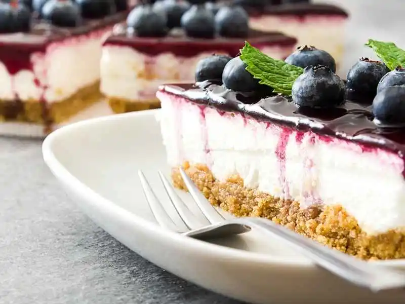 blueberry cheesecake picture