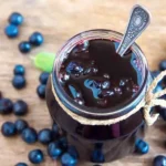 Homemade blueberry jam cheesecakes and recipes