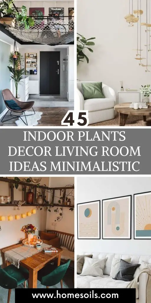 45 indoor plants decor living room ideas minimalistic