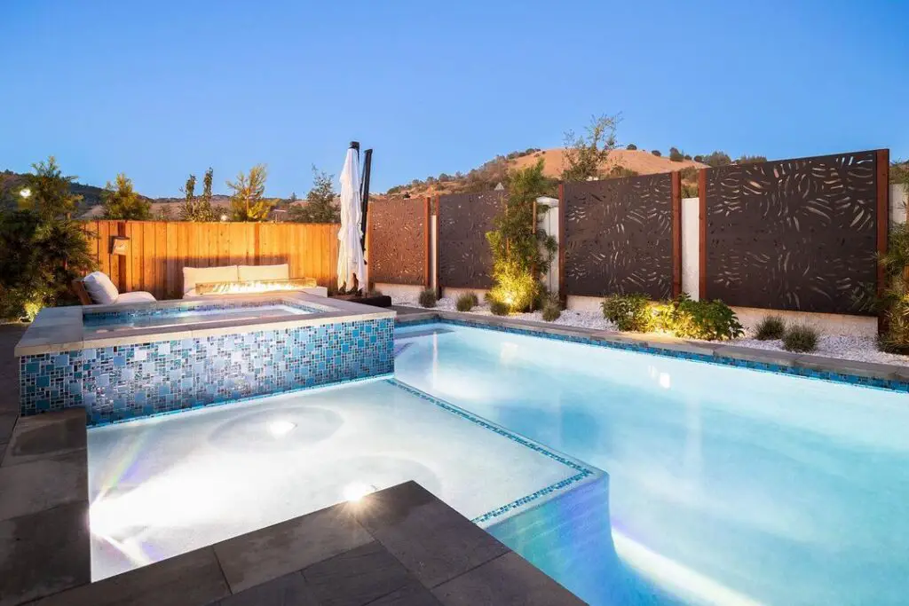 Fire Pit Deck Area