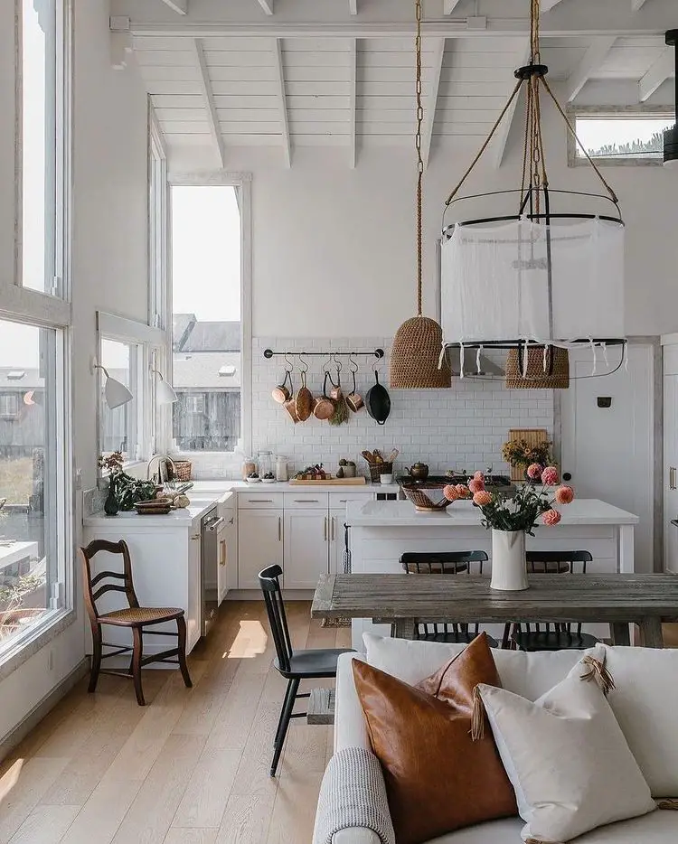 Gathering Nook Amongst Earthy Touches