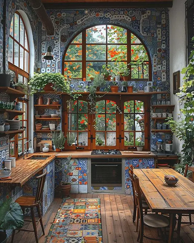 Light-Filled Sanctuary Amongst Green Friends