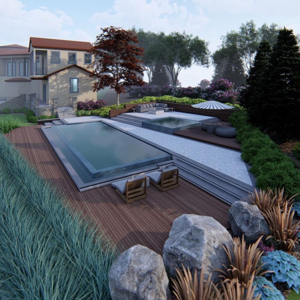 Paver Deck