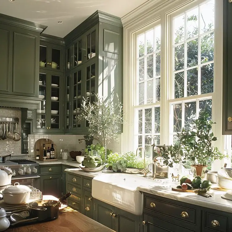Serene Setting for Mindful Meal Preparation