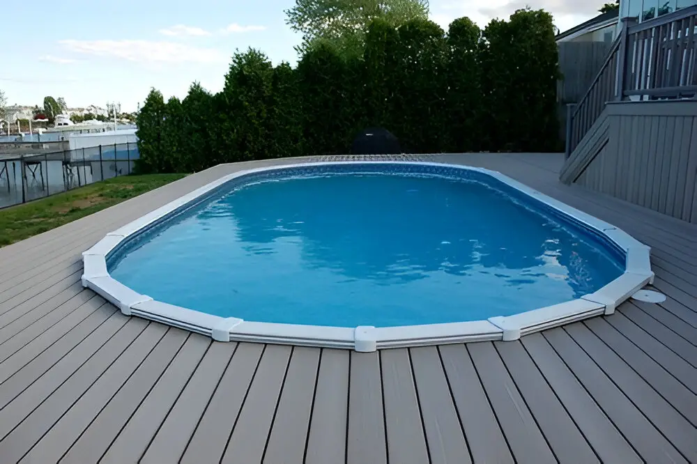 Timber Tech Pool Deck