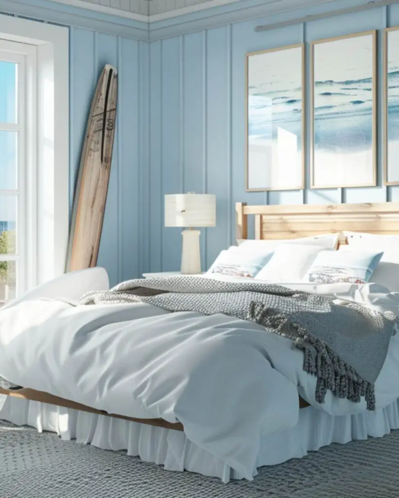 Coastal calm bedroom retreat
