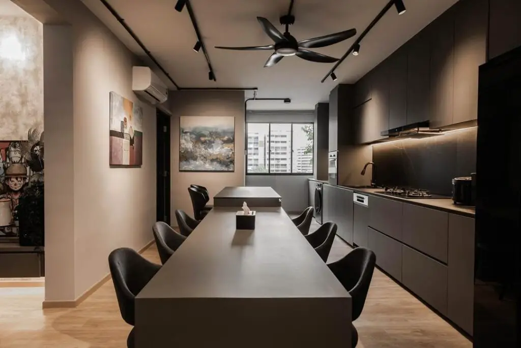 Modern Minimalism Meets Rustic Accents