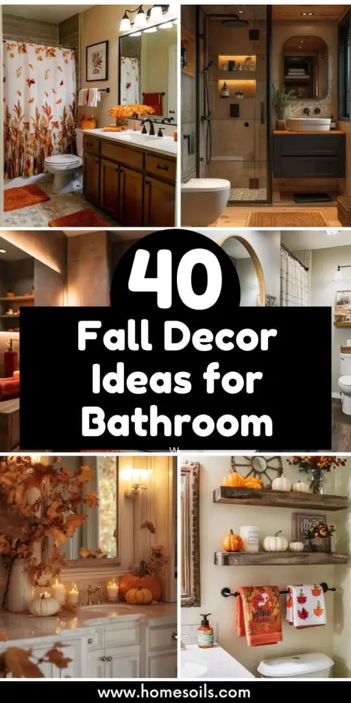 40 Fall Decor Ideas for Bathroom