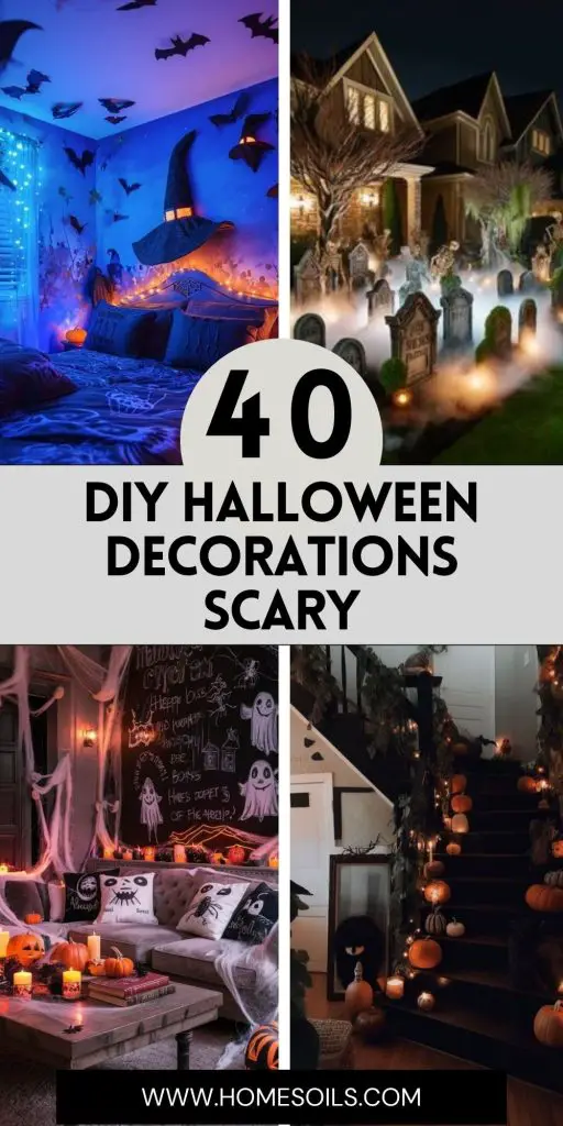 40 diy halloween decorations scary