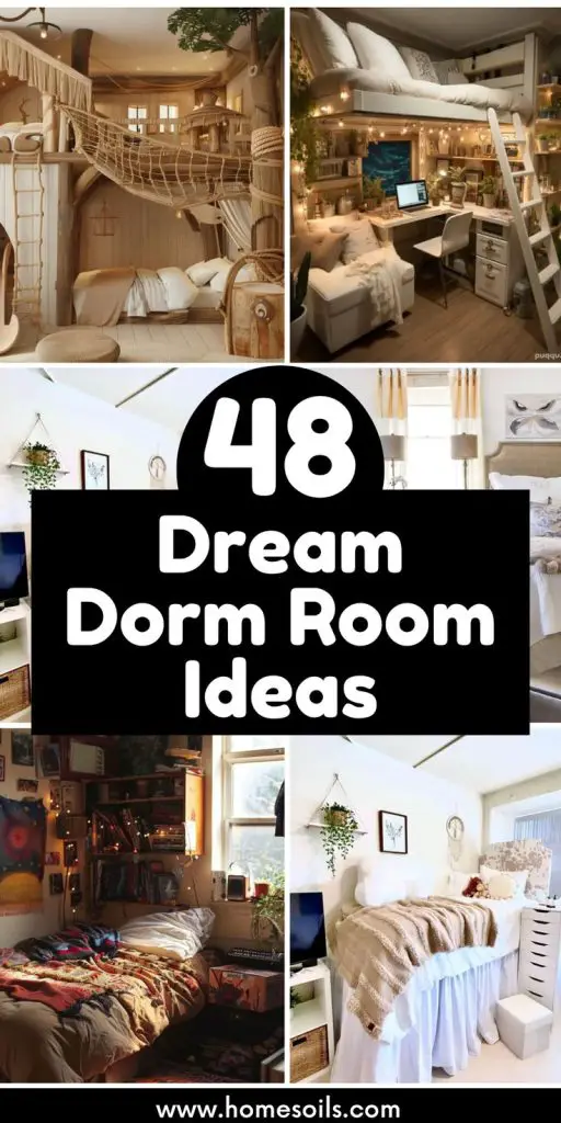 48 Dream Dorm Room Ideas
