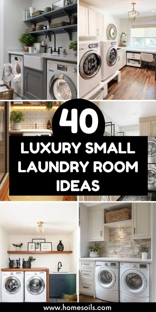 40 luxury small laundry room ideas