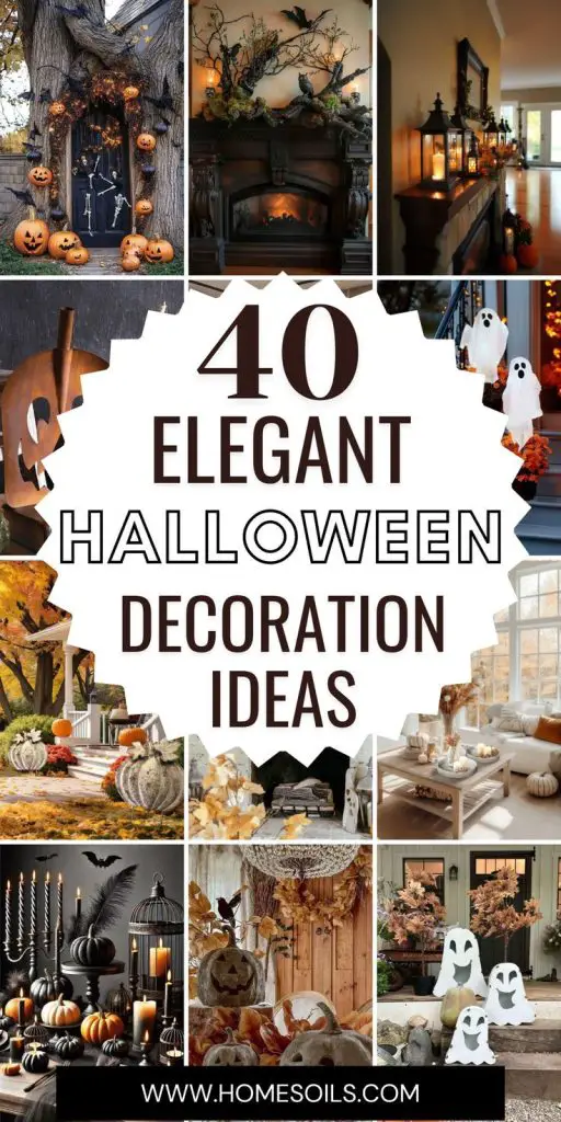 42 Elegant Halloween Decor Ideas