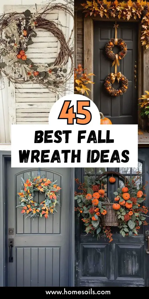 45 Best Fall wreath ideas