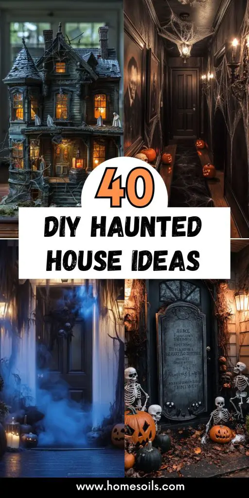 40 diy haunted house ideas