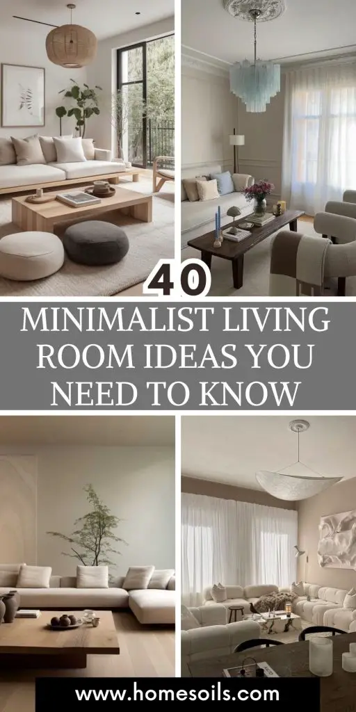 40 minimalist living room ideas You need to know
