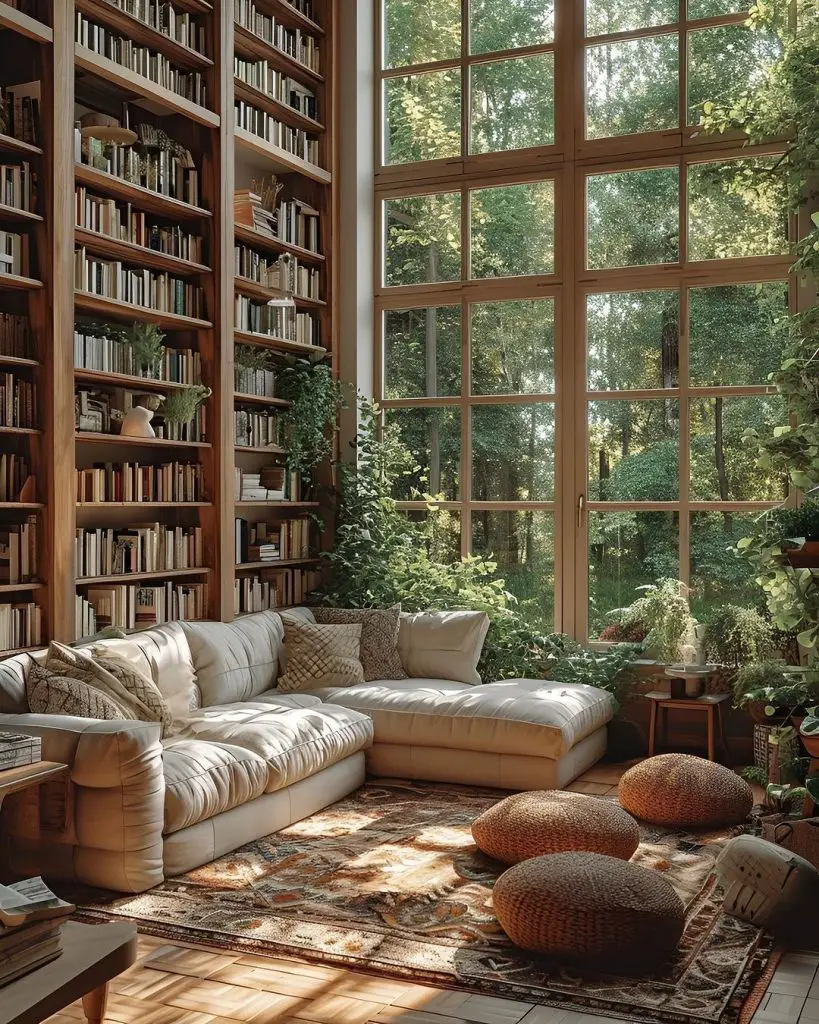 Literary Oasis Meets Nature's Embrace
