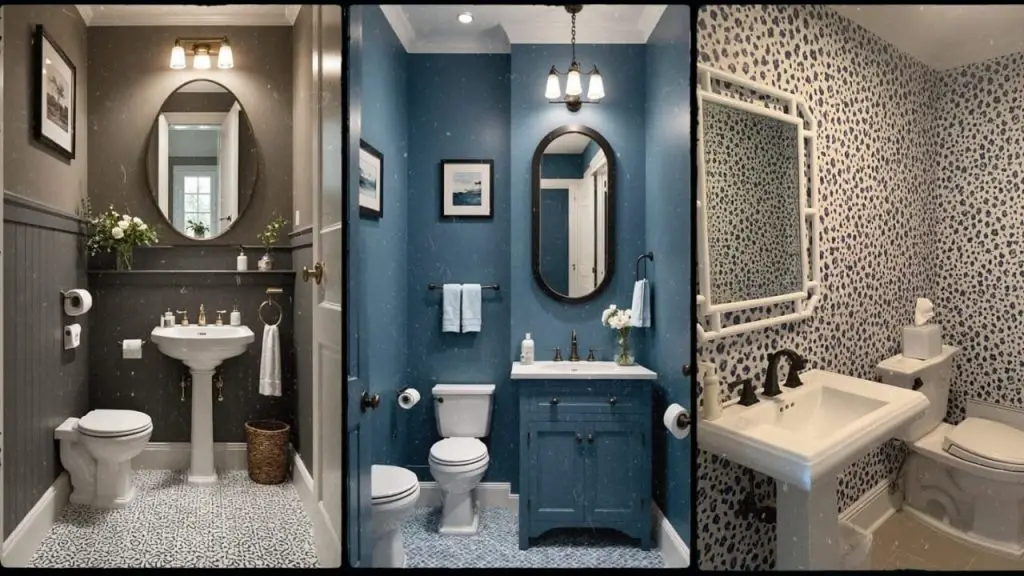 25 Tiny Powder Room Ideas