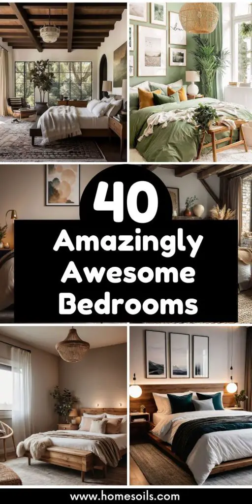 40 Amazingly Awesome Bedrooms