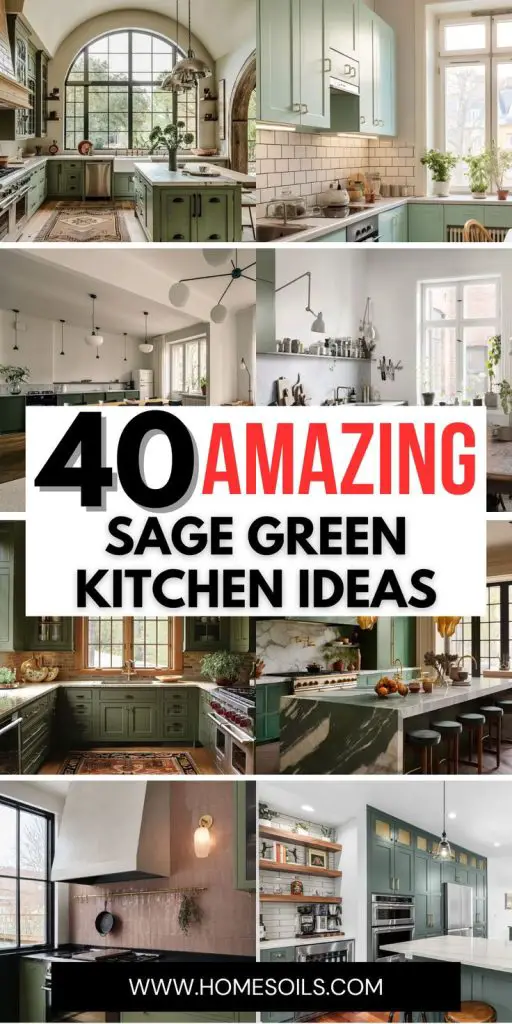 40 Amazing Sage Green Kitchen Ideas