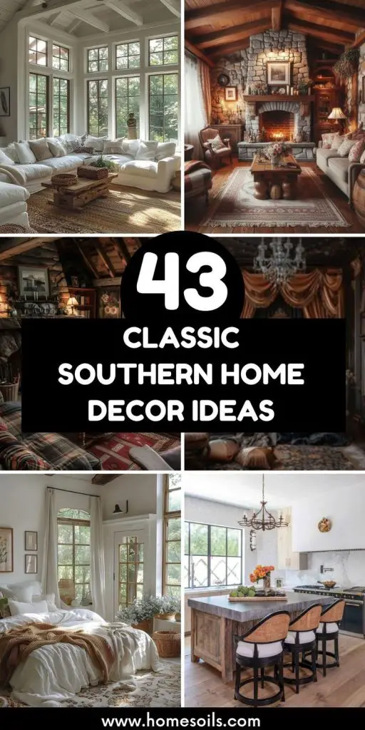 43 Classic Southern Home Decor Ideas